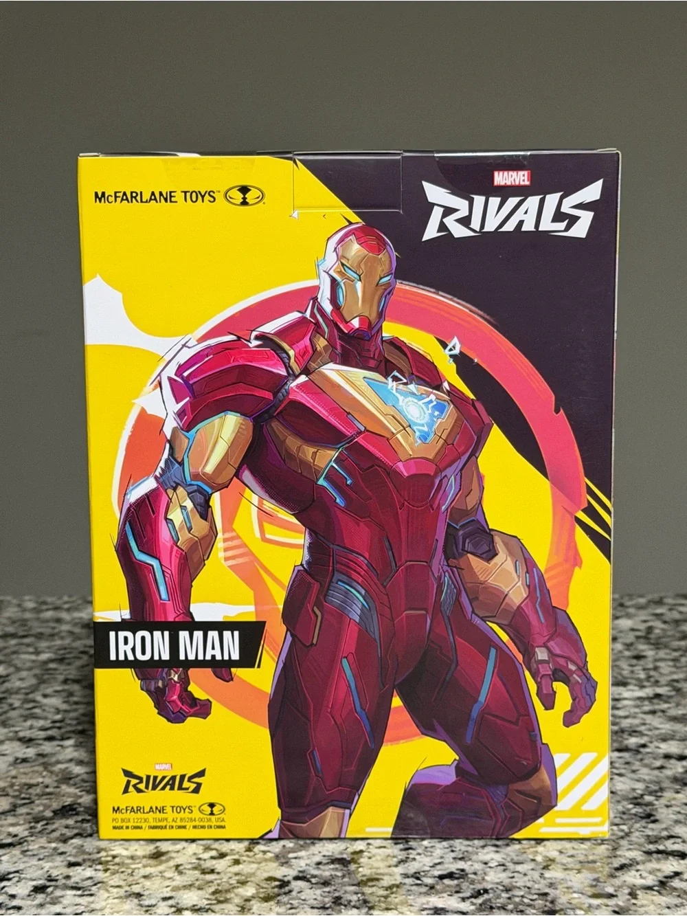 Marvel Iron Man Action Figure - Red, Yellow & Blue Accents